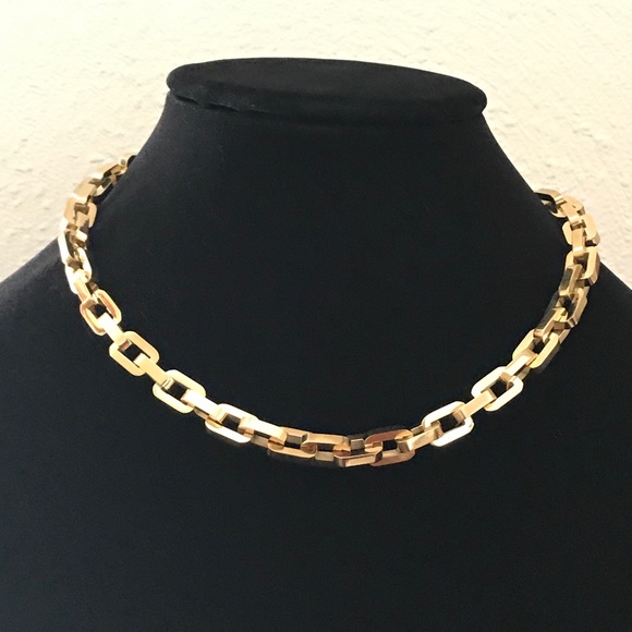 NEW Eddie Borgo Chain Chunky 12K Good Vermeil - Picture 9 of 16